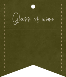 glass of wine